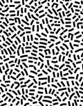 Abstract Scattered Bar Pattern Design Rug