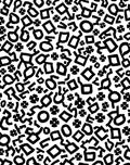 Abstract Black White Playful Shapes Rug