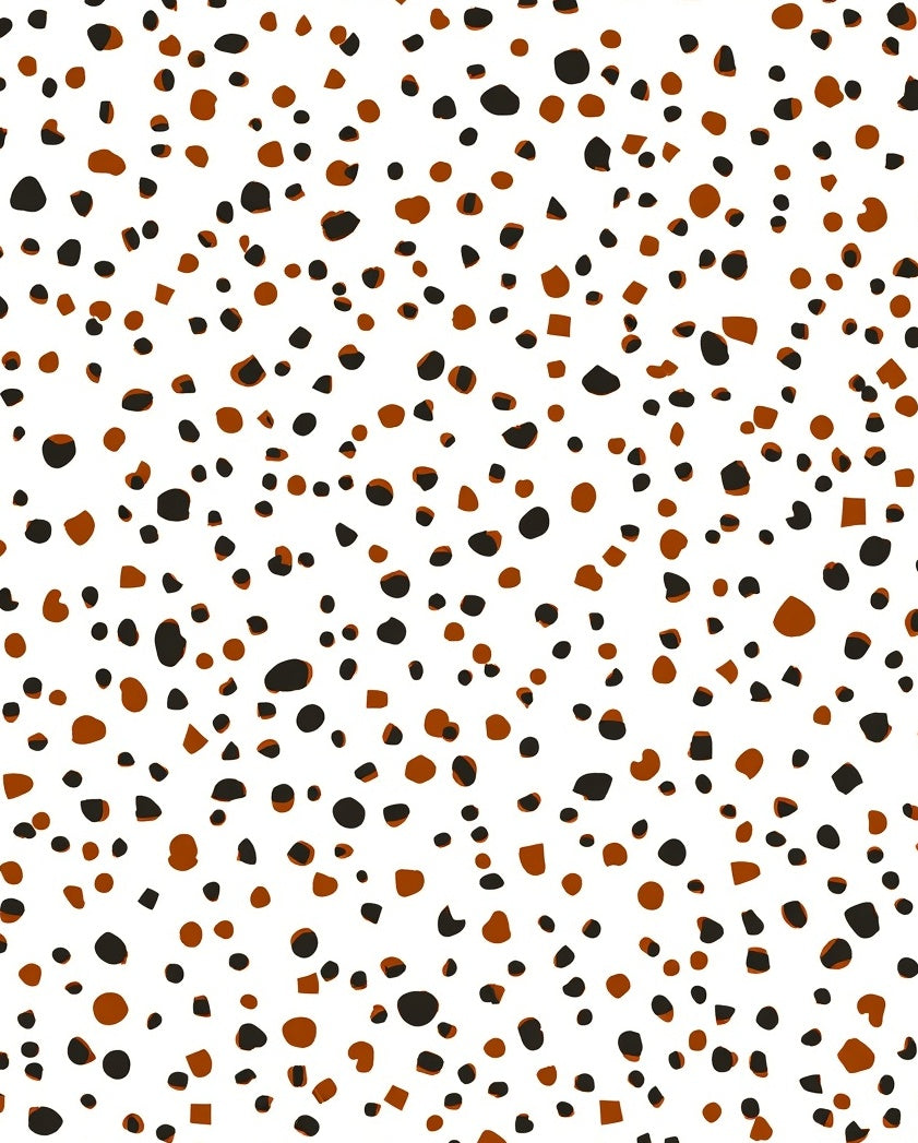 Ink Spots Abstract Pattern Rug