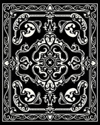 Classic Ornament Motif Rug
