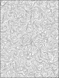 Abstract Swirl Pattern Design Rug