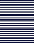 Classic Horizontal Stripe Pattern Rug
