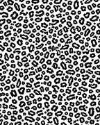 Bold Black Leopard Print Design Rug