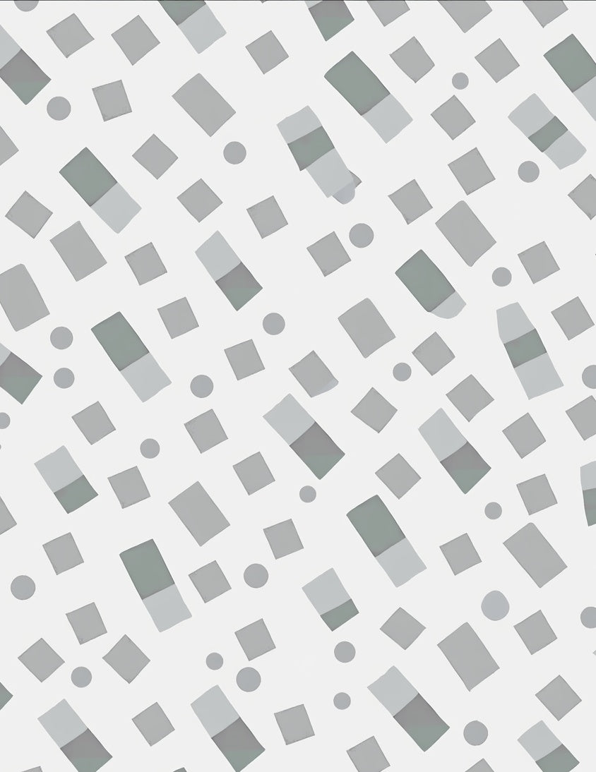 Abstract Geometric Shape Pattern Rug