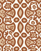 Abstract Floral And Organic Pattern Rug