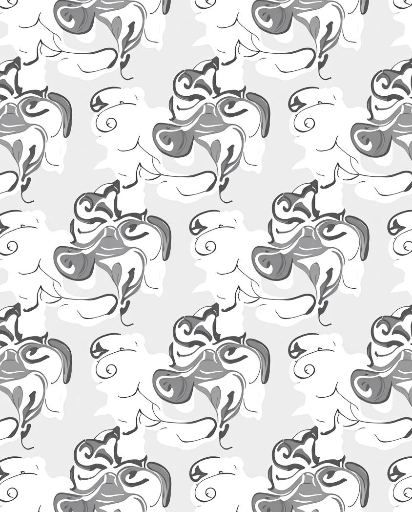 Abstract Swirls Clouds Texture Design Rug