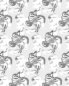 Abstract Swirls Clouds Texture Design Rug