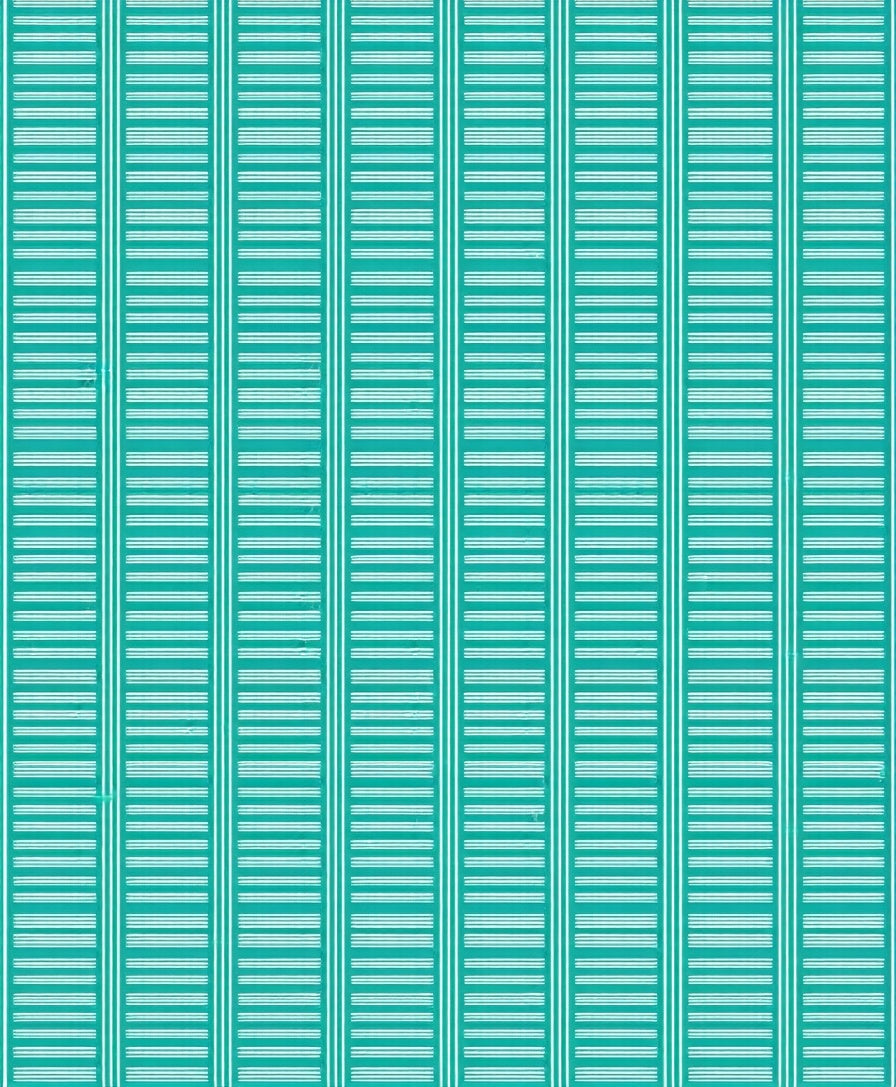 Teal 2 Tone Line Pattern Design Rug