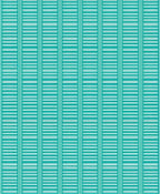 Teal 2 Tone Line Pattern Design Rug