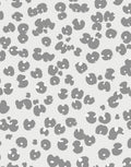 Abstract Grey Spots Pattern Rug