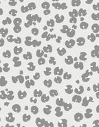 Abstract Grey Spots Pattern Rug