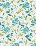 Watercolor Floral Branches And Leaves Rug
