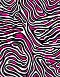 Vibrant Zebra Stripe Pattern Rug