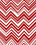 Bold Red Zigzag Stripe Rug