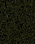 Abstract Swirls Lines Pattern Rug