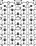 Bold Abstract Black And White Pattern Rug
