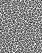Bold Black White Animal Spots Rug