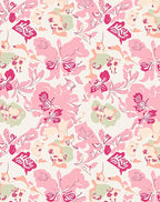 Abstract Feminine Floral Impressionist Rug
