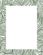 Organic Swirl Botanical Line Art Rug