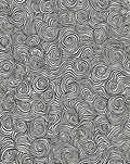 Abstract Swirl Black And White Design Rug