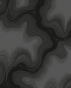 Monochromatic Wavy Swirl Pattern Rug