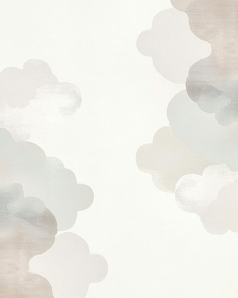 Soft Cloud Pattern Abstract Art Rug