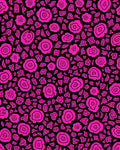 Floral Pattern With Pink Details Rug