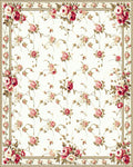 Classic Floral Vine Pattern Rug