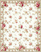 Classic Floral Vine Pattern Rug