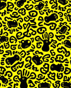 Whimsical Creature Pattern Rug