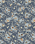 Playful Whimsical Cat Pattern Design Rug