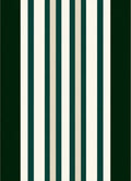 Bold Vertical Stripe Pattern Rug
