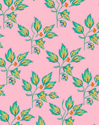 Botanical Branch Art Deco Pattern Rug