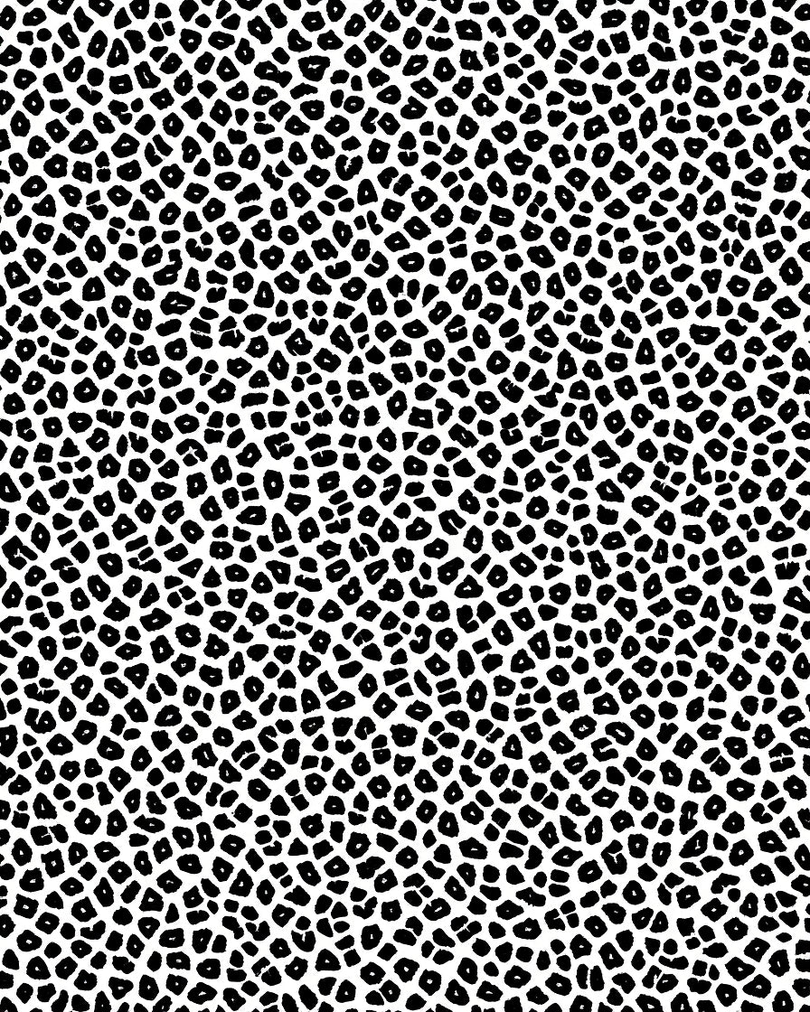 Chic Leopard Print Pattern Rug
