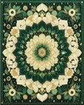 Intricate Floral Mandala Inspired Design Rug