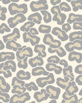 Neutral Leopard Print Pattern Rug