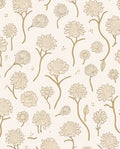 Delicate Floral Sketch Pattern Rug