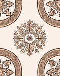 Classic Floral Medallion Patterned Rug