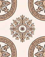 Classic Floral Medallion Patterned Rug