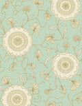 Soft Floral Vine Design Rug