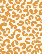 Abstract Animal Print Brushstroke Rug