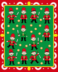 Festive Soldier Collection Garden Rug