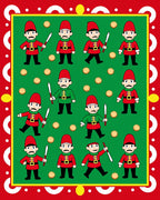 Festive Soldier Collection Garden Rug