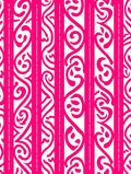 Hot Pink Abstract Swirl Pattern Rug