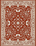 Classic Floral Nature Styled Design Rug