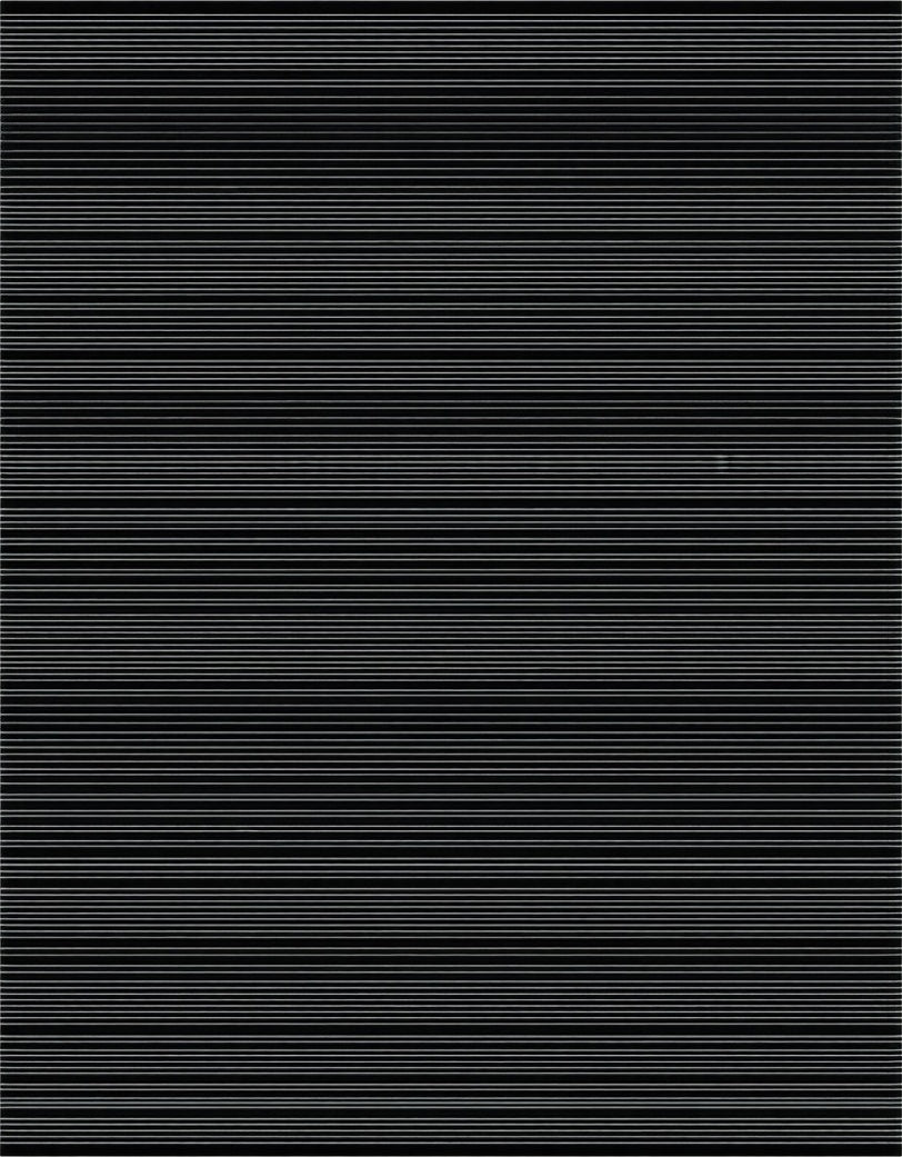 Thin Striped Minimalist Surface Design Rug