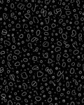 Playful Scattered Abstract Sketch Pattern Rug