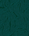 Abstract Teal Swirls Pattern Design Rug