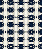 Art Deco Inspired Oval Patterned Design Rug