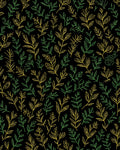 Botanical Outline Pattern Rug